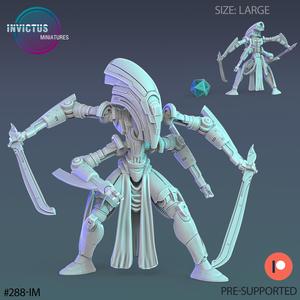 Assassin Droid / Cyborg Scout / Skeleton Soldier / Exoskelet Officer / Space War Construct / Steampunk Battle Robot / Invasion Army / Cyberpunk Droid / Sci-Fi Encounter