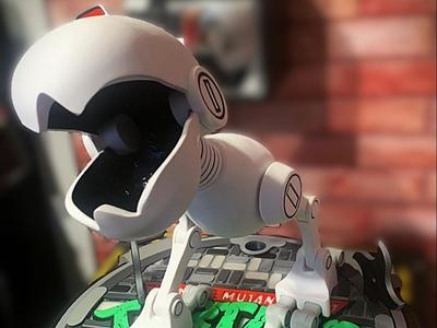 Life Size TMNT Mouser Robot