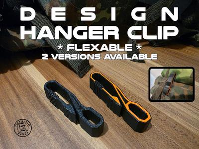 DESIGN HANGER CLIP - FLEXABLE