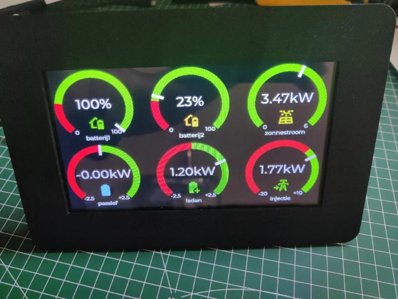 Display enclosure for 7 inch ESP32-8048S070C touchscreen display   