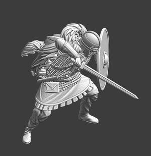 Viking Warrior – Sword and shield