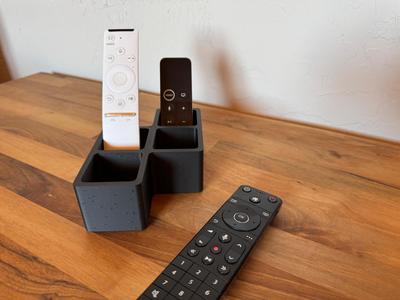 Remote control holder – 4 trays