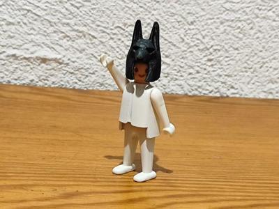 Playmobil dog helmet