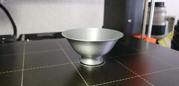 wide vase