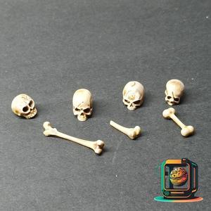 Skulls and bones