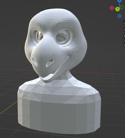 Lapras fursuit head base + eye blanks