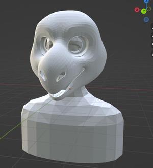 Lapras fursuit head base + eye blanks