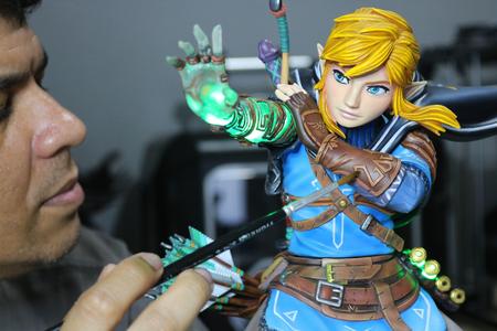 LINK ZELDA TEARS OF THE KINGDOM – TOTK – PREMIUM STATUE
