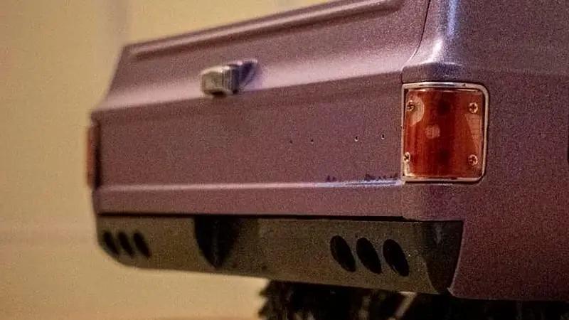 RC4WD Blazer Smooth front bumper and Roll pan set.