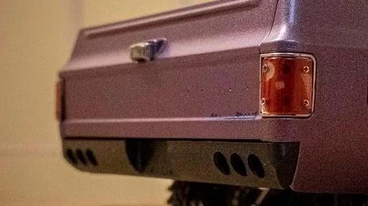RC4WD Blazer Smooth front bumper and Roll pan set.