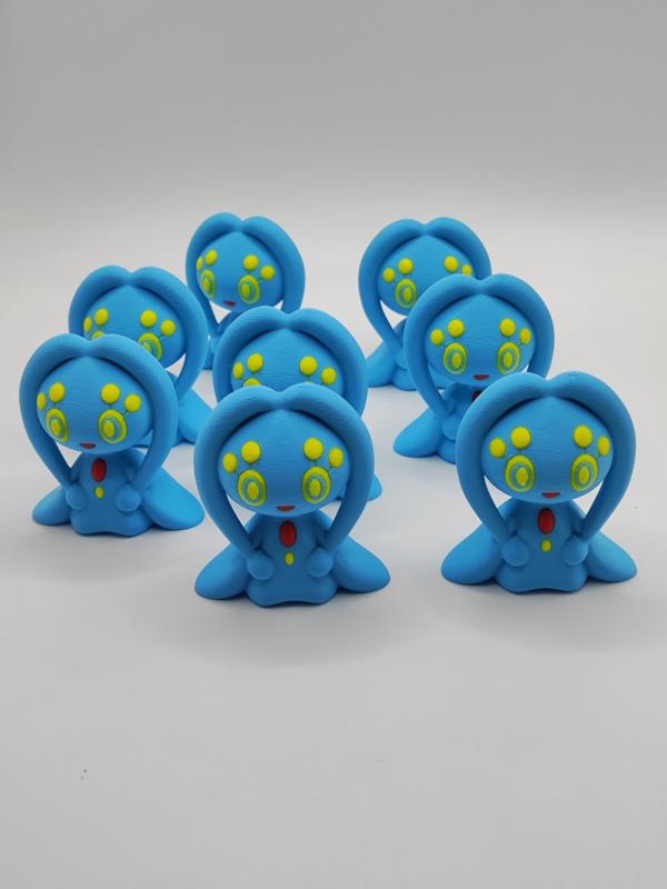 Manaphy Pokemon (Colored 3mf, Nosupport)