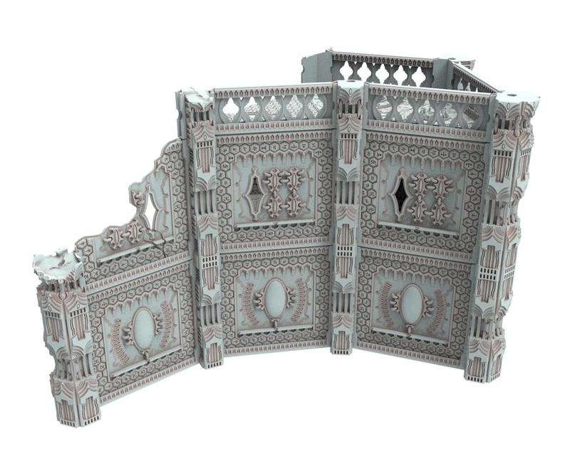 Modular ruined building Dark Elves