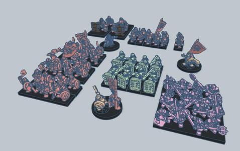 Moria Dwarf Army Warmaster