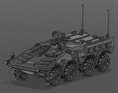 AS-32 “Catalyst” Armored Personnel Carrier