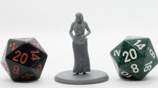Half Elf Bard – Tabletop Miniature