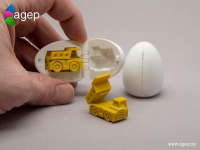 Surprise Egg #1 – Tiny Haul Truck