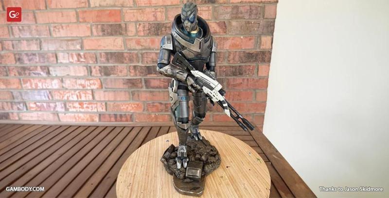Garrus Vakarian STL Files for 3D Printing | Assembly Model