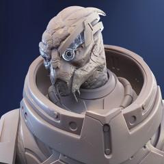 Garrus Vakarian STL Files for 3D Printing | Assembly Model