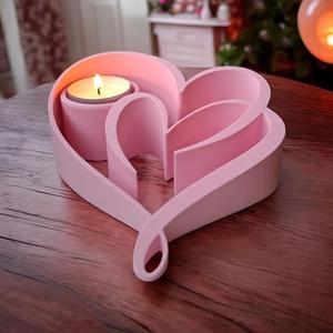 Tealight holder “Two Hearts” Valentine’s Day Gift