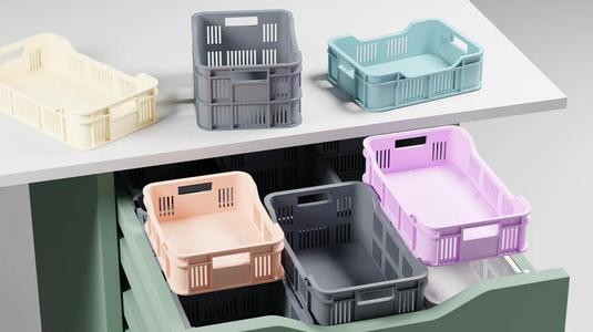 Mini fruit crates, boxes