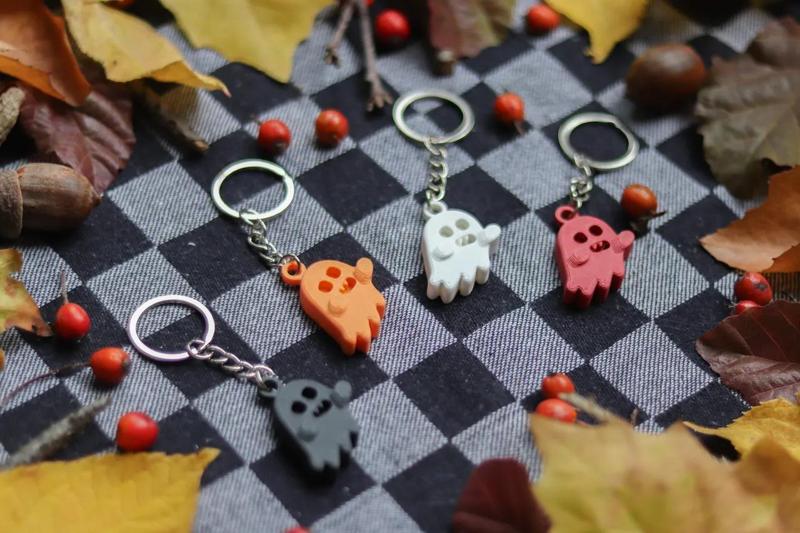 Zombie Ghost Keychain | Autumn Series | Halloween