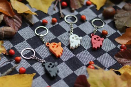 Zombie Ghost Keychain | Autumn Series | Halloween