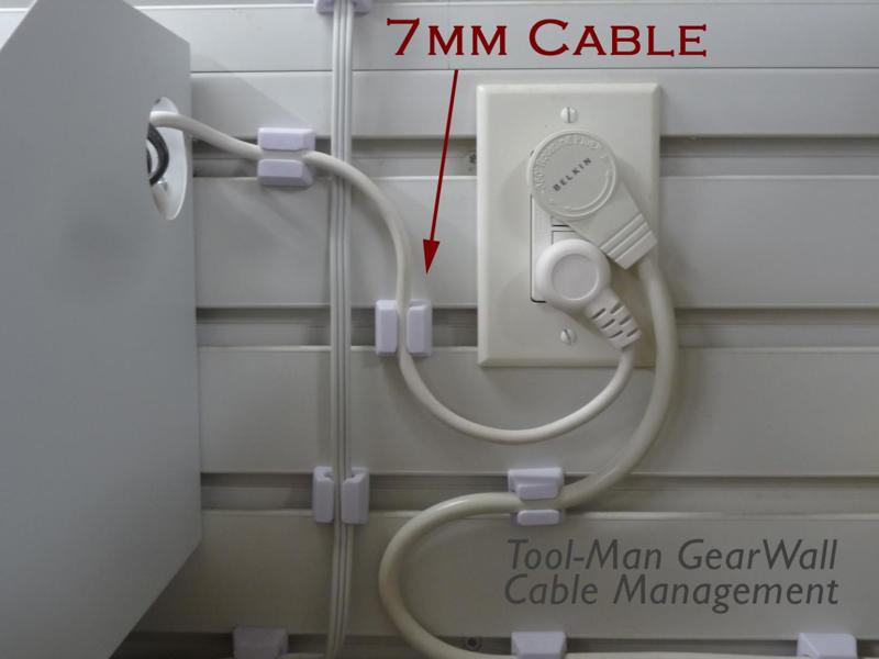 Gladiator GearWall Cable Management 7mm Dia