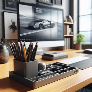 Modern Design Office Organizer Tray & Pencil Cup