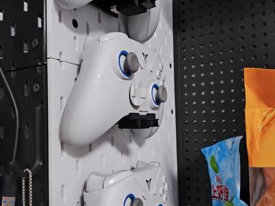 Gamepad holder for IKEA pegboard, suitable for Flydigi Ice Warrior 2