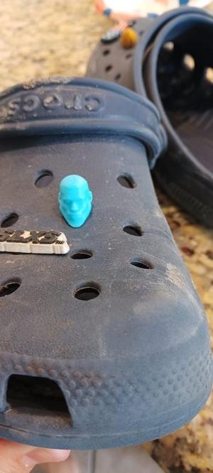 LeBron crock charm