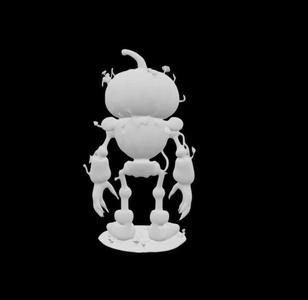 Robotic pumpkin