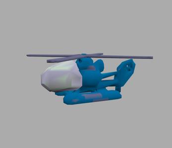 Helicopter with float – 6mm