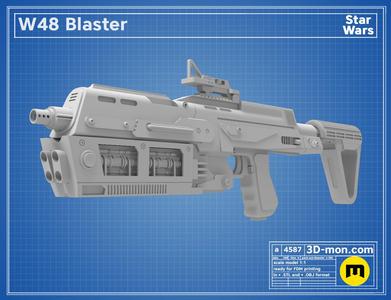 Sith Trooper W48 Blaster