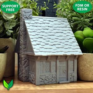 Medieval House / Fantasy Home “Dickens Den” – 28mm Scale