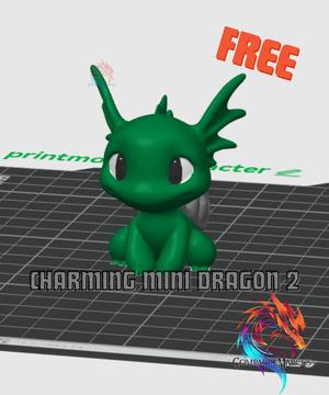 Charming Mini Dragon 2 / 3mf included