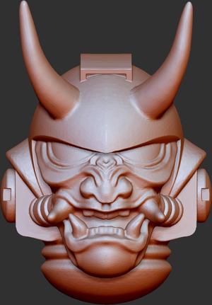 Warhammer 40k Space Marine Helmet Custom Oni Design