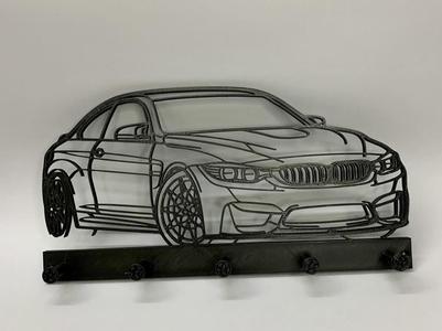 BMW M4 key rack