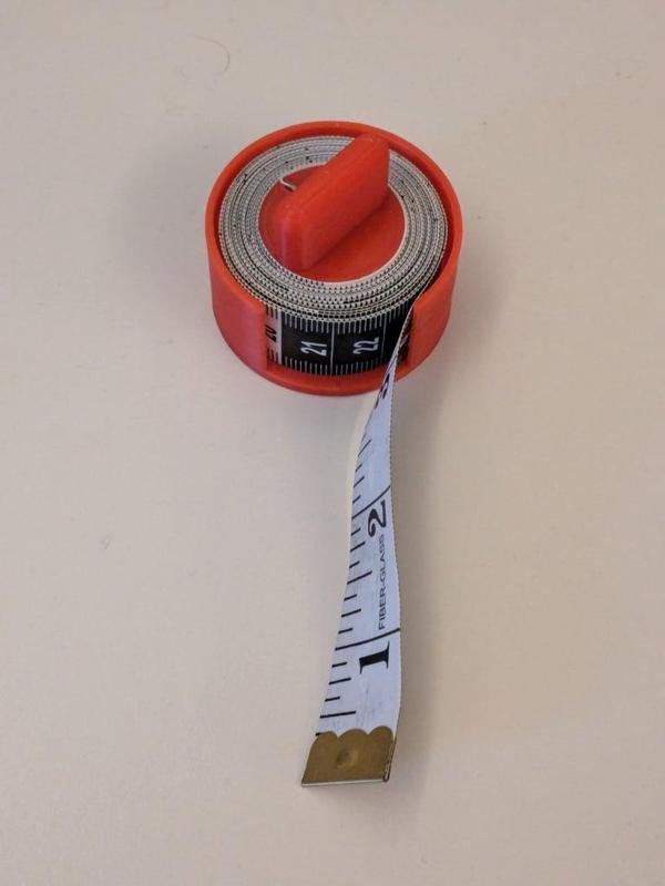 Tape Measure Spool – Customizable and Print in Place