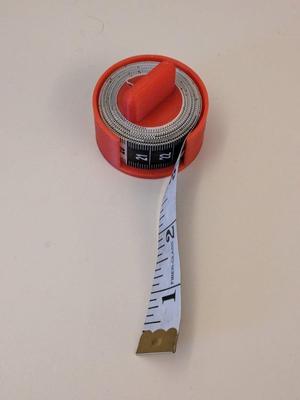 Tape Measure Spool – Customizable and Print in Place