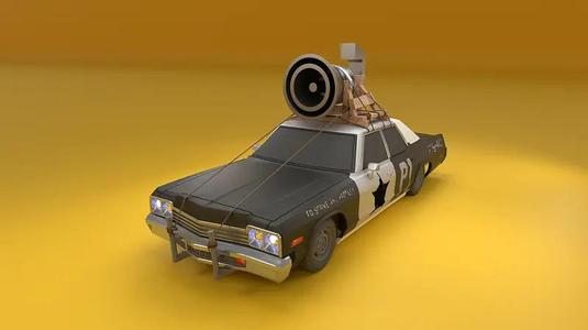 RC 1/10 Bluesmobile