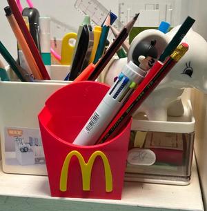 McDonald’s Fries Box – Toothbrush Holder – Pen Holder – No Supports – No Multicolor