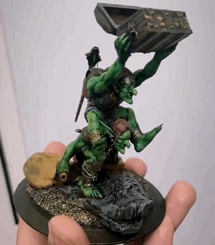 Twin Goblin Looters (Grim and Filth Grimbur) 3D File Logo  3D