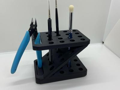 Brush and tool holder