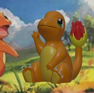 Supportless Charmander 3D Print Model | Multicolor-Ready Pokémon STL & .3mf