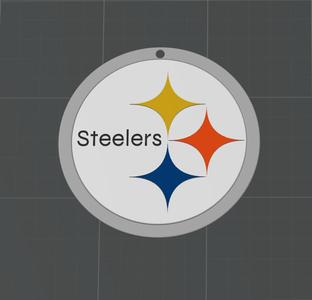 Steelers Logo Keychain Trinket