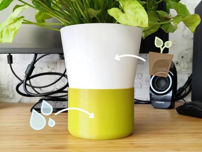 Modern Self Watering Planter for house plants – Selfwatering Pot