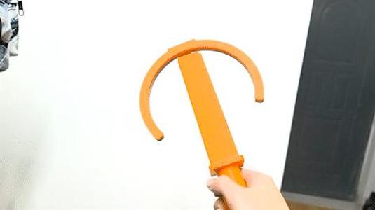 Retractable Collapsible Poop Scooper (with Plastic Bag Storage)