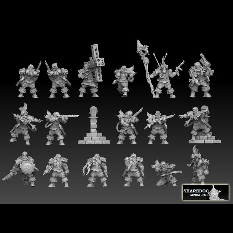 Anachronist Arquebusier Megapack