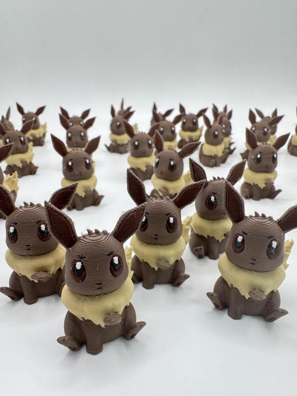 Eevee Pokemon (no support, 3mf included)