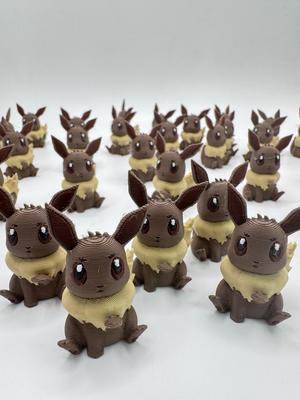 Eevee Pokemon (no support, 3mf included)